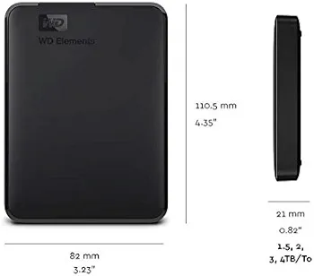 Amazon.com: WD 3TB Elements Portable External Hard Drive